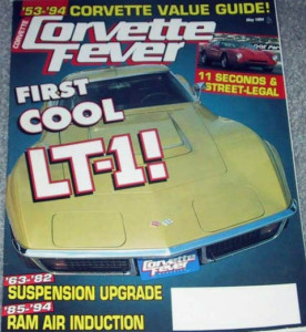 CORVETTE FEVER 1994 MAY - EX122 '53 V-8 RED, '85-94 RAM AIR,'63-82 SUSPENSIONS